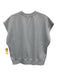 Frankie Shop Size M Pale Blue Cotton Heathered Cap Sleeve Sweatshirt Top Pale Blue / M