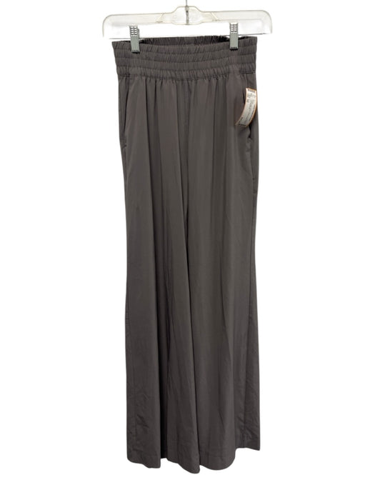 Vuori Size XS Taupe Gray Nylon Elastic Waist Wide Leg Pants Taupe Gray / XS