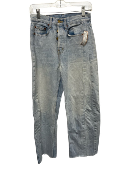 B Sides Size 24 Light Wash Cotton Denim Barrel Leg Jeans Light Wash / 24