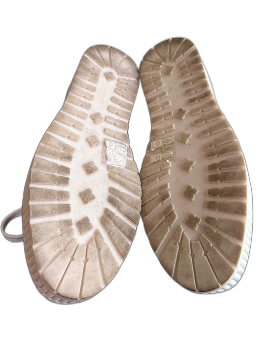Dolce Vita Shoe Size 7 White & Beige Manmade Material Round Toe Platform Shoes White & Beige / 7