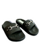 Salvatore Ferragamo Shoe Size 6 Black Manmade Material Open Silver Detail Shoes Black / 6