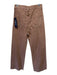 Veronica Beard Jeans Size 28 Light Brown Cotton Denim High Rise Wide Leg Jeans Light Brown / 28