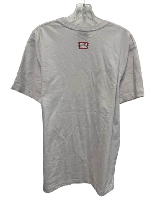 Billionaire Boys Size L White Cotton Graphic T-shirt Shirt White / L