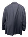 Burberry London Navy Blue & White Wool Striped 2 Button Men's Suit Navy Blue & White / 48R