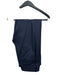 Ferragamo Navy Blue Wool Solid 2 Button Men's Suit Navy Blue / 48