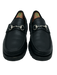 Gucci Shoe Size 8 Black Leather Solid Stacked Heel Dress Men's Shoes Black / 8