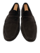 Ferragamo Shoe Size 8 Dark Brown Suede Solid Dress Men's Shoes Dark Brown / 8