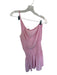 Ramy Brook Size M Baby Pink Polyester One Shoulder Elastic Waist Dress Baby Pink / M