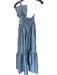 Petal + Pup Size S Slate Blue Polyester Maxi Bow Detail Straps Gown Slate Blue / S
