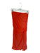 Simon Miller Size S Orange Elastic Waist Gathered High Slit Maxi Skirt Orange / S