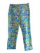 Lilly Pulitzer Size 0P Blue, Green & Yellow Cotton Blend Low Rise Capri Pants Blue, Green & Yellow / 0P