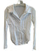 James Perse Size 1 White Cotton Button Up Collar Long Sleeve Top White / 1