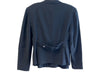 Christian Dior Size 2 Black Triacetate Blend Blazer 5 Buttons Back Zip Skirt Set Black / 2