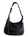 Coach Black Leather Silver Hardware Magnetic Close Shoulder Bag Bag Black / Small