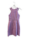 Lilly Pulitzer Size 00 Lilac & Gold Cotton Blend Sleeveless Back Zip Dress Lilac & Gold / 00