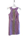 Lilly Pulitzer Size 00 Lilac & Gold Cotton Blend Sleeveless Back Zip Dress Lilac & Gold / 00