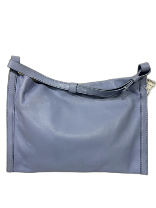 Proenza Schouler Blue Leather Magnetic Closure Shoulder Bag Rectangle Bag Blue