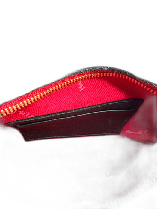 Hammitt Black, Gold, Red Leather Zip Close Gold Hardware Strap Bag Black, Gold, Red / S