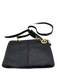 Hammitt Black, Gold, Red Leather Zip Close Gold Hardware Strap Bag Black, Gold, Red / S