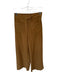 Suncoo Size S Camel Polyester Blend High Waist Wide Leg Pants Camel / S