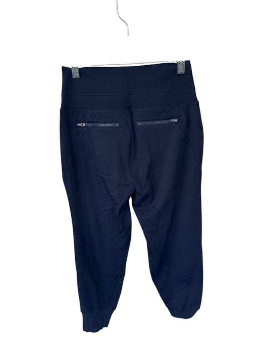 Athleta Size XS Navy Nylon Blend High Waist Front Pockets Jogger Athletic Pants Navy / XS