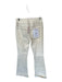 Frame Size 26 Cream Cotton Blend High Waist Stitching Flare Jeans Cream / 26