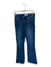 Paige Size 26 Med Dark Wash Cotton Blend High Waist Flare Jeans Med Dark Wash / 26