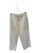 Lilla P Size XS Cream Cotton High Waist Drawstring Straight Leg Pants Cream / XS