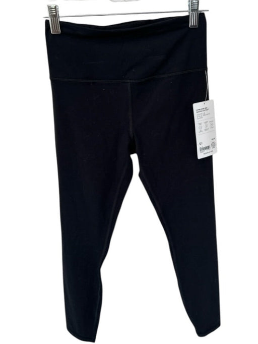 Athleta Size XS Black Nylon Blend Waist Band Cropped Athletic Leggings Black / XS