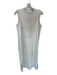 Varley Size XS Light Gray Viscose Blend Sleeveless Heathered Maxi Athletic Dress Light Gray / XS