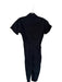 Pistola Size XS Black Cotton Short Sleeve Snap Button Cargo Pockets Jumper Black / XS