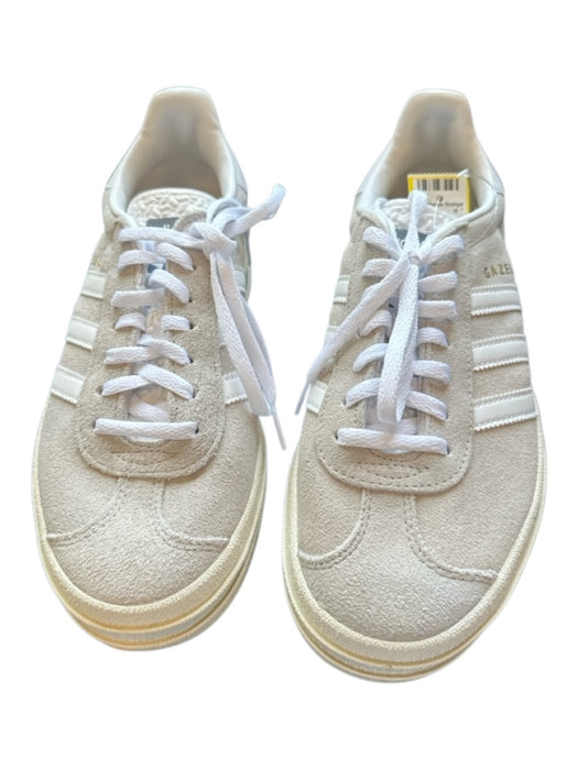Adidas Shoe Size 7.5 Gray & White Suede Platform Athletic Sneakers Gray & White / 7.5
