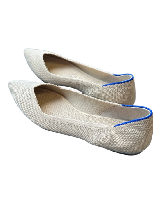 Rothy's Shoe Size 7.5 Tan Recycled Plastic Pointed Toe Flats Tan / 7.5