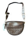 Cleobella Brown Leather Woven Bum Bag Bag Brown / S