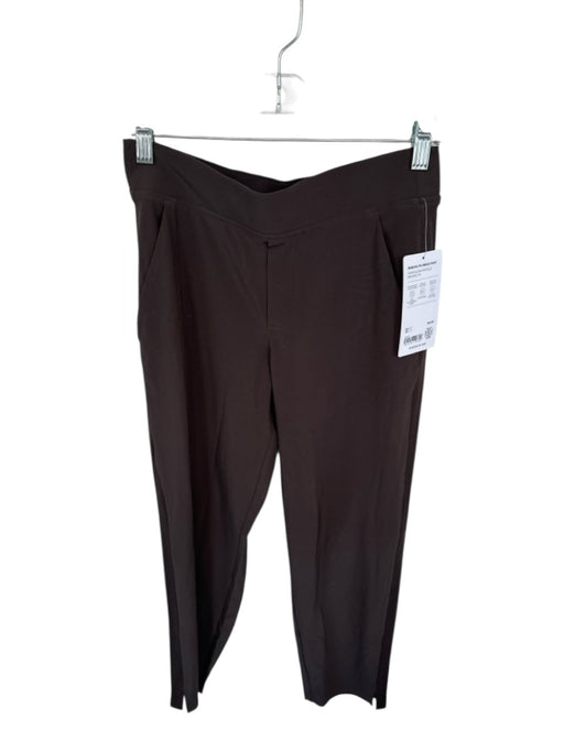 Athleta Size 2P Brown Polyester Blend Waist Band Athletic Pants Brown / 2P