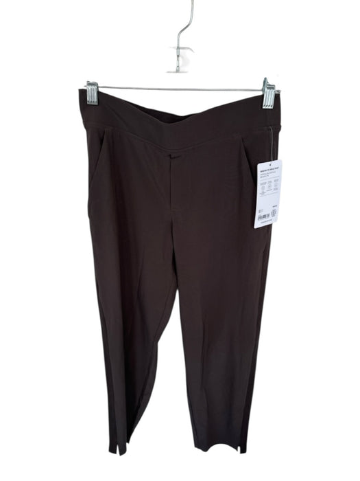 Athleta Size 2P Brown Polyester Blend Waist Band Athletic Pants Brown / 2P
