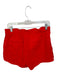 Athleta Size 4 Tomato Nylon Drawstring Front Pockets Athletic Shorts Tomato / 4