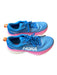 Hoka Shoe Size 8B Blue & Pink Canvas Perforated Athletic Sneakers Blue & Pink / 8B