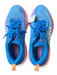 Hoka Shoe Size 8B Blue & Pink Canvas Perforated Athletic Sneakers Blue & Pink / 8B