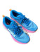 Hoka Shoe Size 8B Blue & Pink Canvas Perforated Athletic Sneakers Blue & Pink / 8B