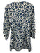 Derek Lam 10 Crosby Size 2 Blue, Green, White Cotton Blend Long Sleeve Dress Blue, Green, White / 2