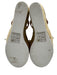See By Chloe Shoe Size 36 beige, tan, white Leather Upper Canvas Fringe Wedges beige, tan, white / 36