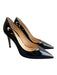 M. Gemi Shoe Size 35.5 Black Patent Leather Pointed Toe Pump High Heel Shoes Black / 35.5