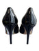 M. Gemi Shoe Size 35.5 Black Patent Leather Pointed Toe Pump High Heel Shoes Black / 35.5