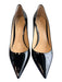 M. Gemi Shoe Size 35.5 Black Patent Leather Pointed Toe Pump High Heel Shoes Black / 35.5