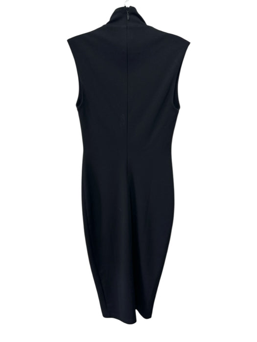 Nookie Size M Black Polyester Cut Out Sleeveless Back Zip Bodycon Dress Black / M