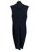 Nookie Size M Black Polyester Cut Out Sleeveless Back Zip Bodycon Dress Black / M