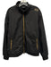 EA7 Size XXL Black Synthetic Solid Athletic Zip Up Men's Jacket Black / XXL