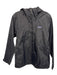 Patagonia Size M Black Nylon Long Sleeve Zip Front Hood Jacket Black / M