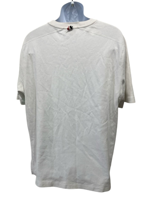 Thom Browne Size 5 White Cotton Solid Men's Short Sleeve White / 5